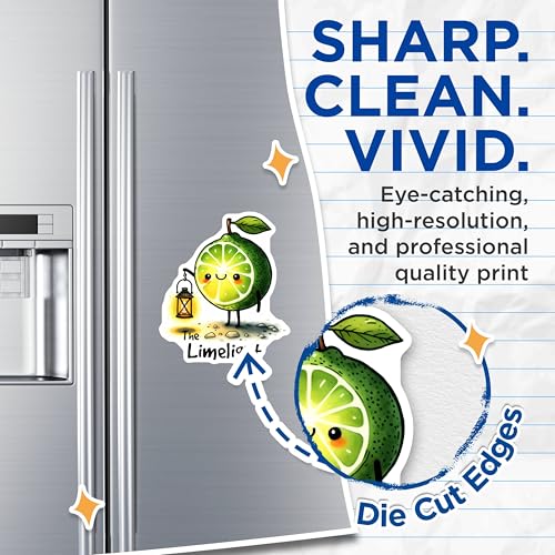 (2 Pack) The Limelight Magnets - Cute Fruit Decor - Kitchen Decorations - 5" On Longest Side - for Cars, Fridges, Toolboxes - Made in USA - MAG7585