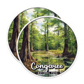 (2 Pack) Congaree National Park Bumper Magnet - US National Park - Choose from 63 Parks - 5" On Longest Side - Decal for Car Bumper, Laptop, Water Bottle, Wall, and Window - MAG1610