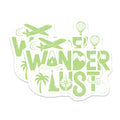(2 Pack) Wanderlust Adventure Magnets - Travel Theme Decor - Explorer Souvenir - Refrigerator Art - 5 Inches On Longest Side - Thick Durable Magnet - Made in USA - MAG38124