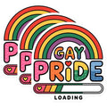 (3 Pack) Gay Pride Decals - Rainbow Loading - LGBTQ+ Decals - 3 Inches On Longest Side - Easy Peel & Apply - Made in USA - 3MCS7570