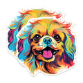(2 Pack) Pekingese Dog Breed Magnets - 5 Inches On Longest Side - Choose from Over 100 Dog Breeds - for Cars, Refrigerators, Toolboxes - Made in USA - MAG1915