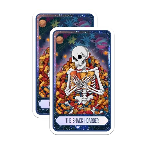 (2 Pack) Funny Halloween DÃƒÂ©cor Magnet - 5" On Longest Side - Sticks to Smooth Flat Surfaces - Made in USA - MAG9985