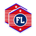 (2 Pack) FL Magnets - Florida Symbol - Patriotic Decor - 5" On Longest Side - Premium Magnet - for Cars, Refrigerators, Toolboxes, Lockers - Made in USA - MAG18057