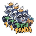 (3 Pack) Trash Panda Decals - Funny Raccoon Stickers - Laptop Decals - 3 Inches On Longest Side - Easy Peel & Apply - Made in USA - 3MCS0923