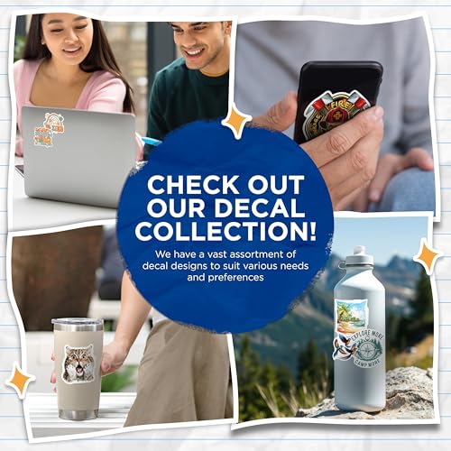(3 Pack) Grim Reaper Decals - Cute Death - It's All Good Saying - 3 Inches On Longest Side - Easy Peel & Apply - Made in USA - 3MCS4819