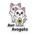 (2 Pack) Avogato Cat Magnets - Kawaii Avocado Pun - Fun Fridge Magnet - Animal Lover Accessory - 5 Inches On Longest Side - Thick Durable Magnet - Made in USA - MAG38687