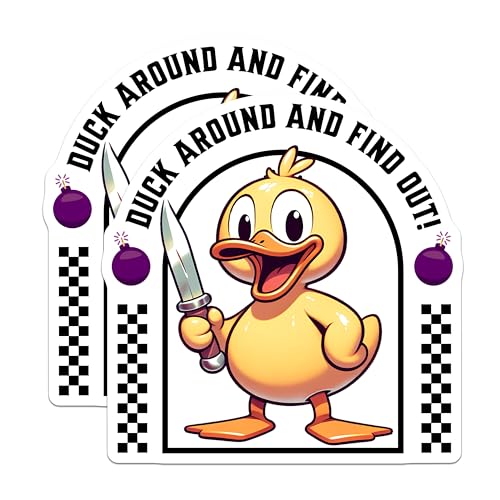 (2 Pack) Humorous Kitchen Decor Magnet - 5" On Longest Side - Sticks to Smooth Flat Surfaces - Made in USA - MAG9971