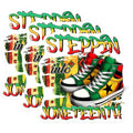 (3 Pack) Juneteenth Decals - African American Pride - Black History Sneakers - 3 Inches On Longest Side - Easy Peel & Apply - Made in USA - 3MCS6606