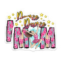 (2 Pack) Dance Mom Magnets - Proud Ballet Mom - Recital Competition Appreciation - 5 Inches On Longest Side - Thick Durable Magnet - Made in USA - MAG30730