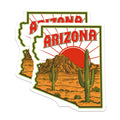 (2 Pack) Arizona Magnets - Desert Landscape - State Souvenir - 5" On Longest Side - Premium Magnet - for Cars, Refrigerators, Toolboxes, Lockers - Made in USA - MAG18053