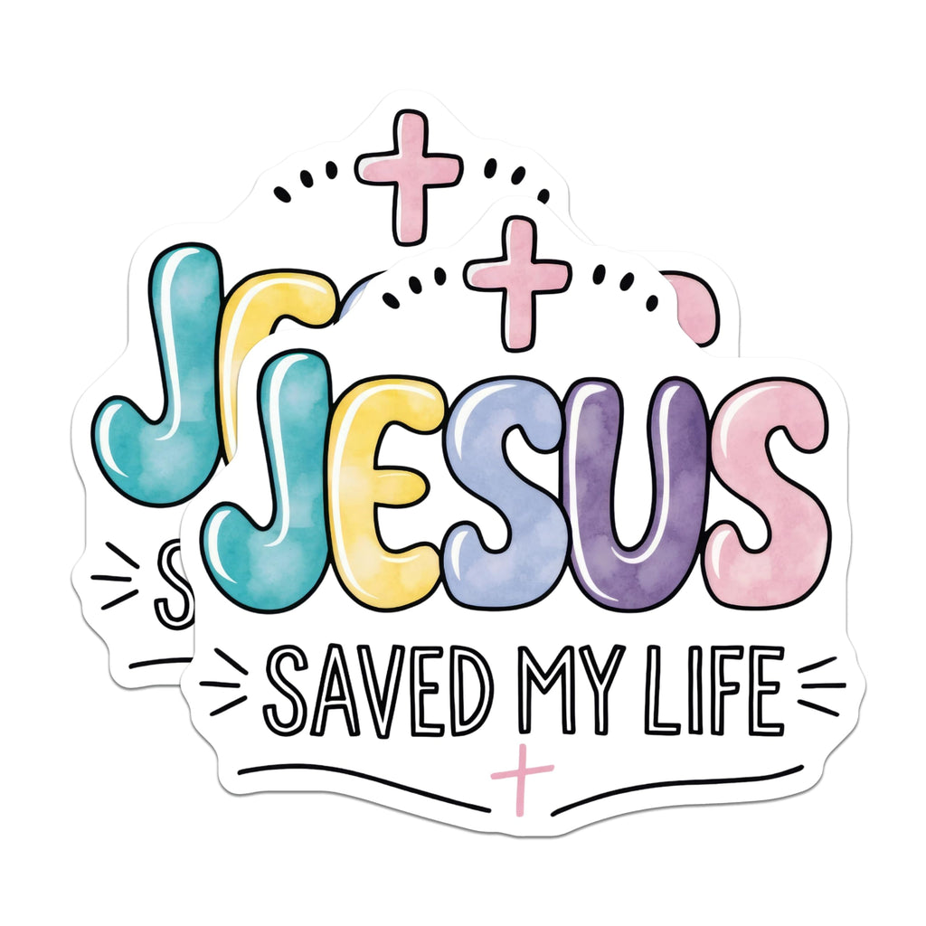 (2 Pack) Jesus Magnets - Religious Decor - Inspirational Refrigerator Magnets - 5" On Longest Side - Premium Magnet - for Cars, Refrigerators, Toolboxes, Lockers - Made in USA - MAG15033