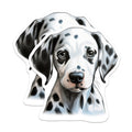 (2 Pack) Dalmatian Puppy Magnets - Dog Lover Decor - Pet Mom Dad Supplies - Animal Fridge Accent - 5 Inches On Longest Side - Thick Durable Magnet - Made in USA - MAG28812