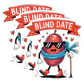 (3 Pack) Blind Date Pear Decals - Funny Fruit Sticker - Laptop Decal - 3 Inches On Longest Side - Easy Peel & Apply - Made in USA - 3MCS6391