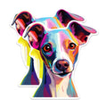 (2 Pack) Italian Greyhound Dog Breed Magnets - 5 Inches On Longest Side - Choose from Over 100 Dog Breeds - for Cars, Refrigerators, Toolboxes - Made in USA - MAG1882