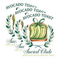 (3 Pack) Avocado Toast Decals - Foodie Decal - Social Club Stickers - 3 Inches On Longest Side - Easy Peel & Apply - Made in USA - 3MCS7143