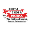 (2 Pack) Funny Meme Stickers - Humorous Decal - Joke Sticker - 5" On Longest Side - Sticks to Smooth Flat Surfaces - Made in USA - BMCS5754
