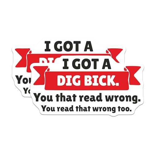 (2 Pack) Funny Meme Stickers - Humorous Decal - Joke Sticker - 5" On Longest Side - Sticks to Smooth Flat Surfaces - Made in USA - BMCS5754
