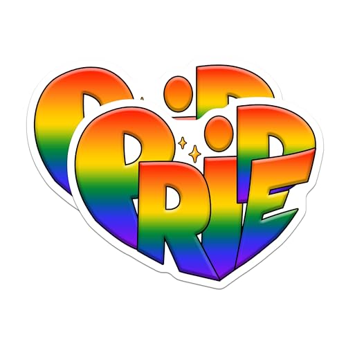 (2 Pack) Pride Magnets - LGBTQ+ Pride - 5" On Longest Side - for Cars, Fridges, Toolboxes - Made in USA - MAG8288