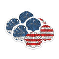 (2 Pack) American Flag Magnets Magnets - 5" On Longest Side - Made in USA - Sticks to Refrigerators & Metal Surfaces - MAG8970