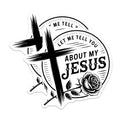 (2 Pack) Jesus Magnets - Christian Decor - Religious Gift Idea - 5" On Longest Side - Premium Magnet - for Cars, Refrigerators, Toolboxes, Lockers - Made in USA - MAG14460