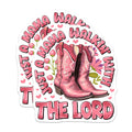 (2 Pack) Mama Walkin with The Lord Magnets - Christian Mom Decor - Southern Faith Refrigerator Accent - 5 Inches On Longest Side - Thick Durable Magnet - Made in USA - MAG26097