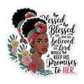 (2 Pack) Blessed Believed Stickers - Inspirational Quote Stickers - Faith-Based Sticker Art - 5" On Longest Side - Sticks to Any Smooth Flat Surface - Made in USA - BMCS3048