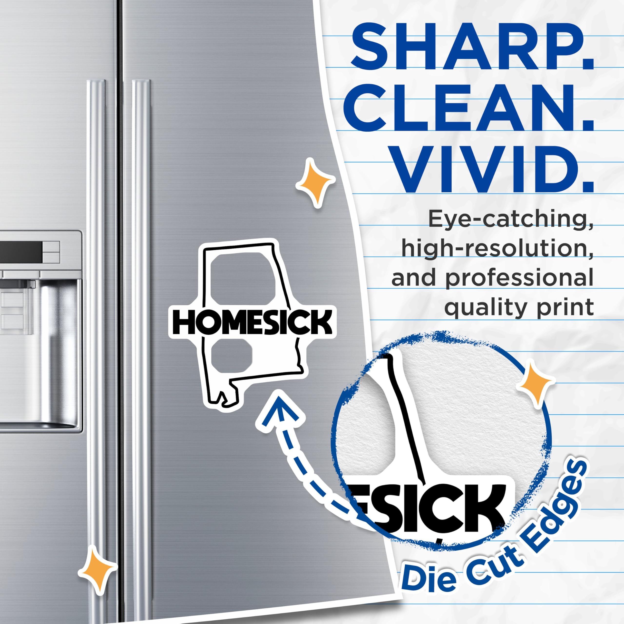(2 Pack) Homesick Magnets - Wrench Tool Industrial Decor - Mechanic Garage Handyman Art - 5 Inches On Longest Side - Thick Durable Magnet - Made in USA - MAG19178
