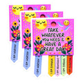 (3 Pack) Affirmation Decals - Positive Sayings - Laptop Decal - 3 Inches On Longest Side - Easy Peel & Apply - Made in USA - 3MCS6266