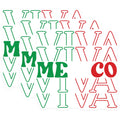 (3 Pack) Viva Mexico Decals - Mexican Pride Decal - Laptop Decal - 3 Inches On Longest Side - Easy Peel & Apply - Made in USA - 3MCS1860
