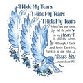 (3 Pack) Memorial Decals - Bereavement Sticker - Remembrance Decal - 3 Inches On Longest Side - Easy Peel & Apply - Made in USA - 3MCS4878