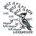 (3 Pack) Woodpecker Decals - Bird Lover Stickers - Laptop Decor- 3 Inches On Longest Side - Easy Peel & Apply - Made in USA - 3MCS5093
