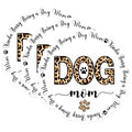 (3 Pack) Dog Mom Decals - Leopard Print Decals - Busy Dog Mom - 3 Inches On Longest Side - Easy Peel & Apply - Made in USA - 3MCS4804