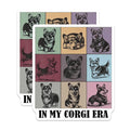 (2 Pack) Cute Corgi Magnets - Dog Mom Accessories - Funny Corgi Refrigerator Decor - Pet Owner Kitchen Decor Aesthetic - 5 Inches On Longest Side - Thick Durable Magnet - Made in USA - MAG25449