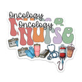 (2 Pack) Oncology Nurse Magnets - Healthcare Professional Decor - Nursing Student Essentials - Medical Staff Appreciation - 5 Inches On Longest Side - Thick Durable Magnet - Made in USA - MAG20469