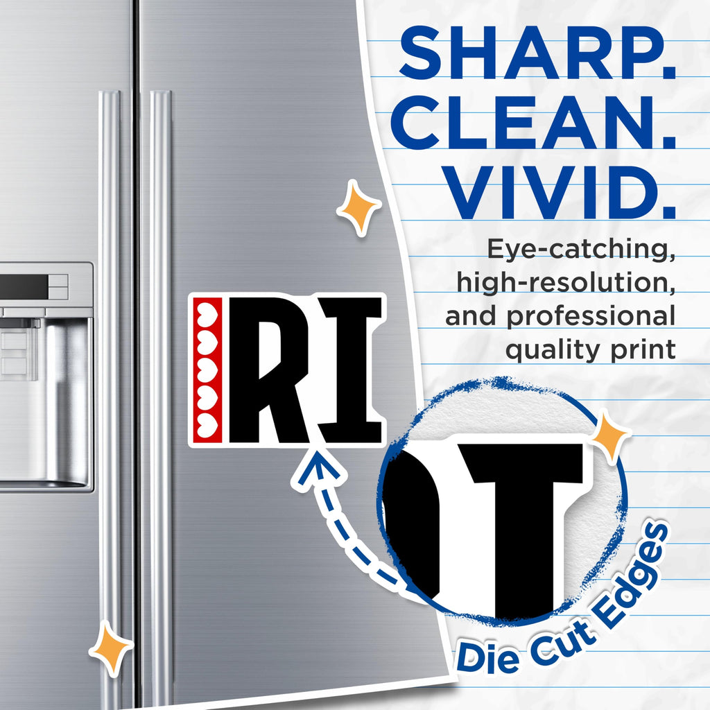 (2 Pack) Rhode Island State Pride Magnets - RI Initials Heart Decor - Fridge Locker Display - Local Love Souvenir - 5 Inches On Longest Side - Thick Durable Magnet - Made in USA - MAG19083
