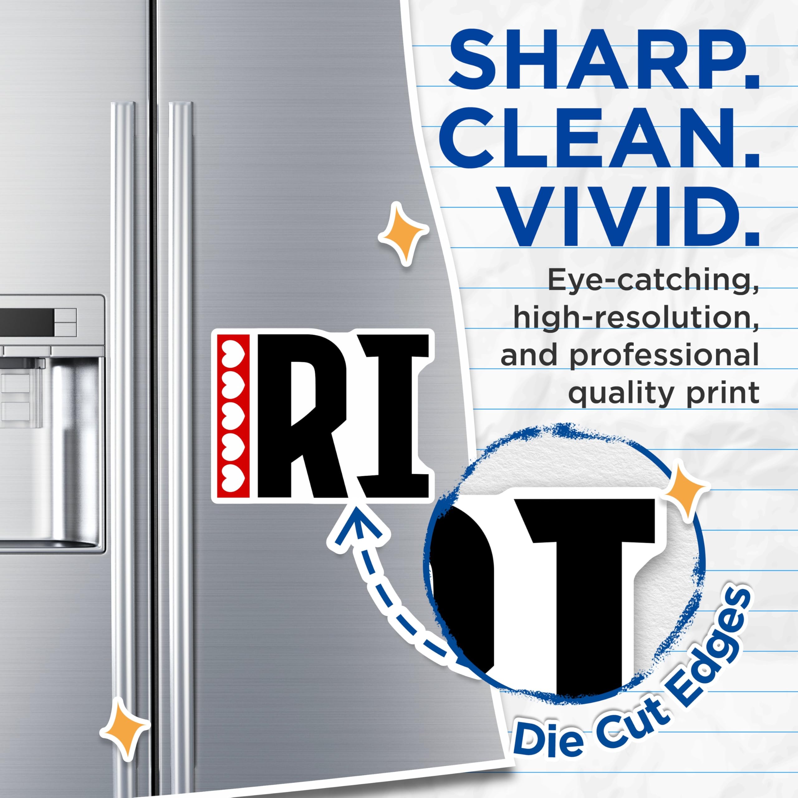 (2 Pack) Rhode Island State Pride Magnets - RI Initials Heart Decor - Fridge Locker Display - Local Love Souvenir - 5 Inches On Longest Side - Thick Durable Magnet - Made in USA - MAG19083