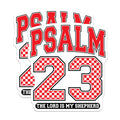(2 Pack) Psalm 23 Magnets - Lord My Shepherd - Bible Verse Faith Decor - Christian Inspirational Quote - 5 Inches On Longest Side - Thick Durable Magnet - Made in USA - MAG25444