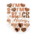 (2 Pack) Black History Magnets - Inspirational Magnets - Empowerment Magnets - 5" On Longest Side - for Cars, Fridges, Toolboxes - Made in USA - MAG3878