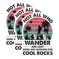 (3 Pack) Hiker Decals - Rock Collector - Wanderer Laptop Decals - 3 Inches On Longest Side - Easy Peel & Apply - Made in USA - 3MCS4946