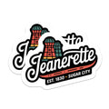 (2 Pack) Jeanerette Louisiana Magnets - Sugar City Decor - Fridge Magnets Souvenir - 5" On Longest Side - Premium Magnet - for Cars, Refrigerators, Toolboxes, Lockers - Made in USA - MAG18606